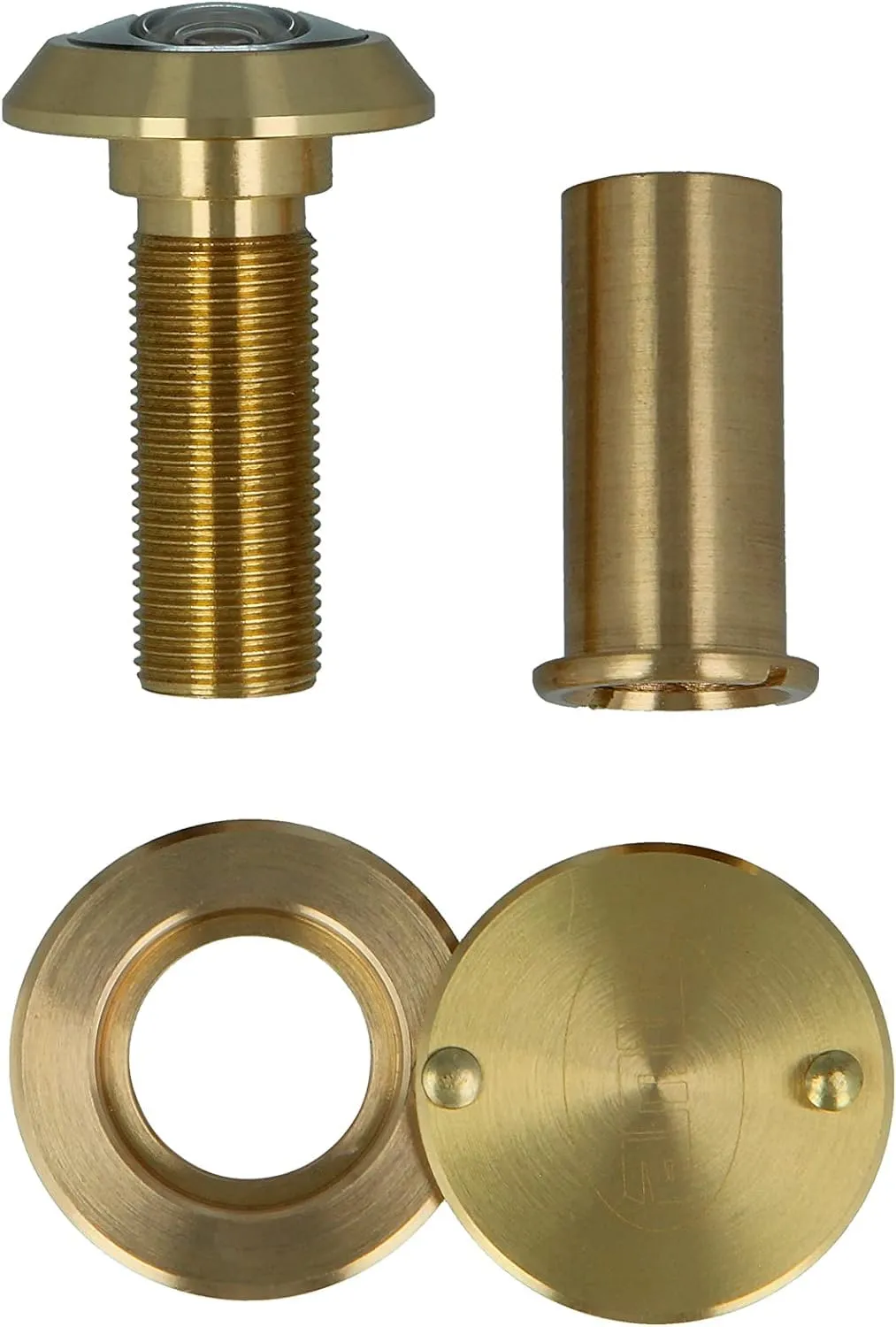 Amig Spioncino Ottone Lucido Porte 35-60 mm