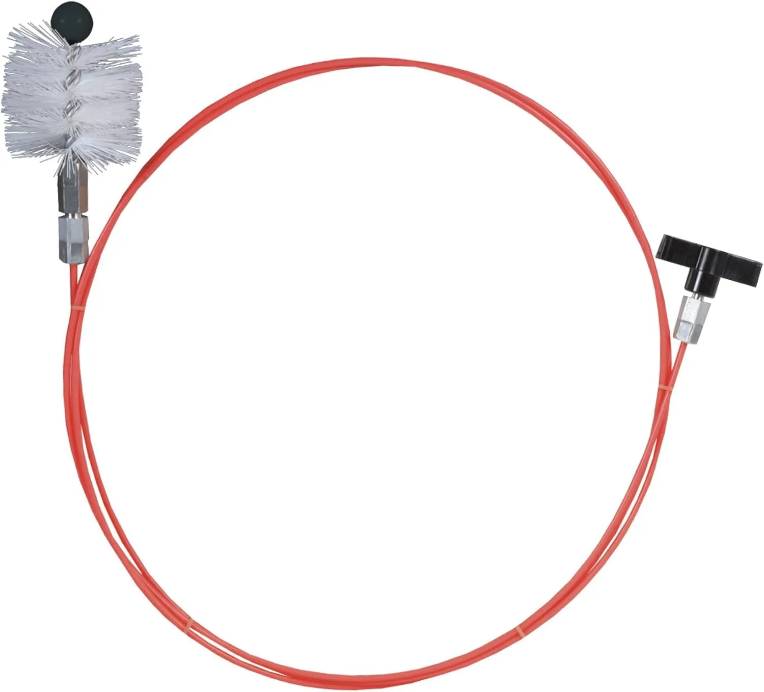 Ribimex PRFU8050 kit pulizia canna fumaria 5 m scovolo 80 mm nylon