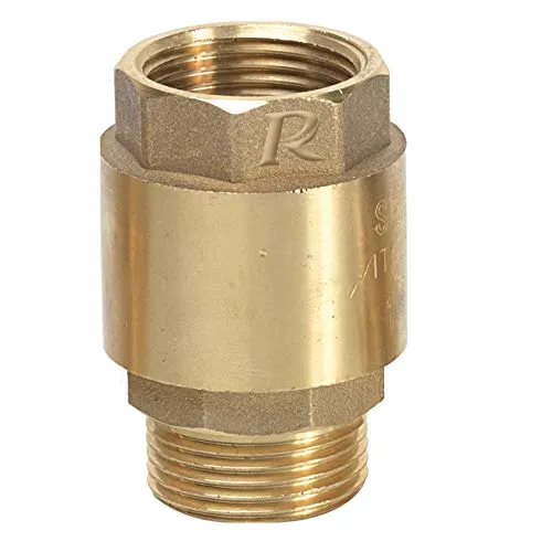 Ribimex PRCAMF1 Valvola di Non Ritorno Ottone 1" M/F