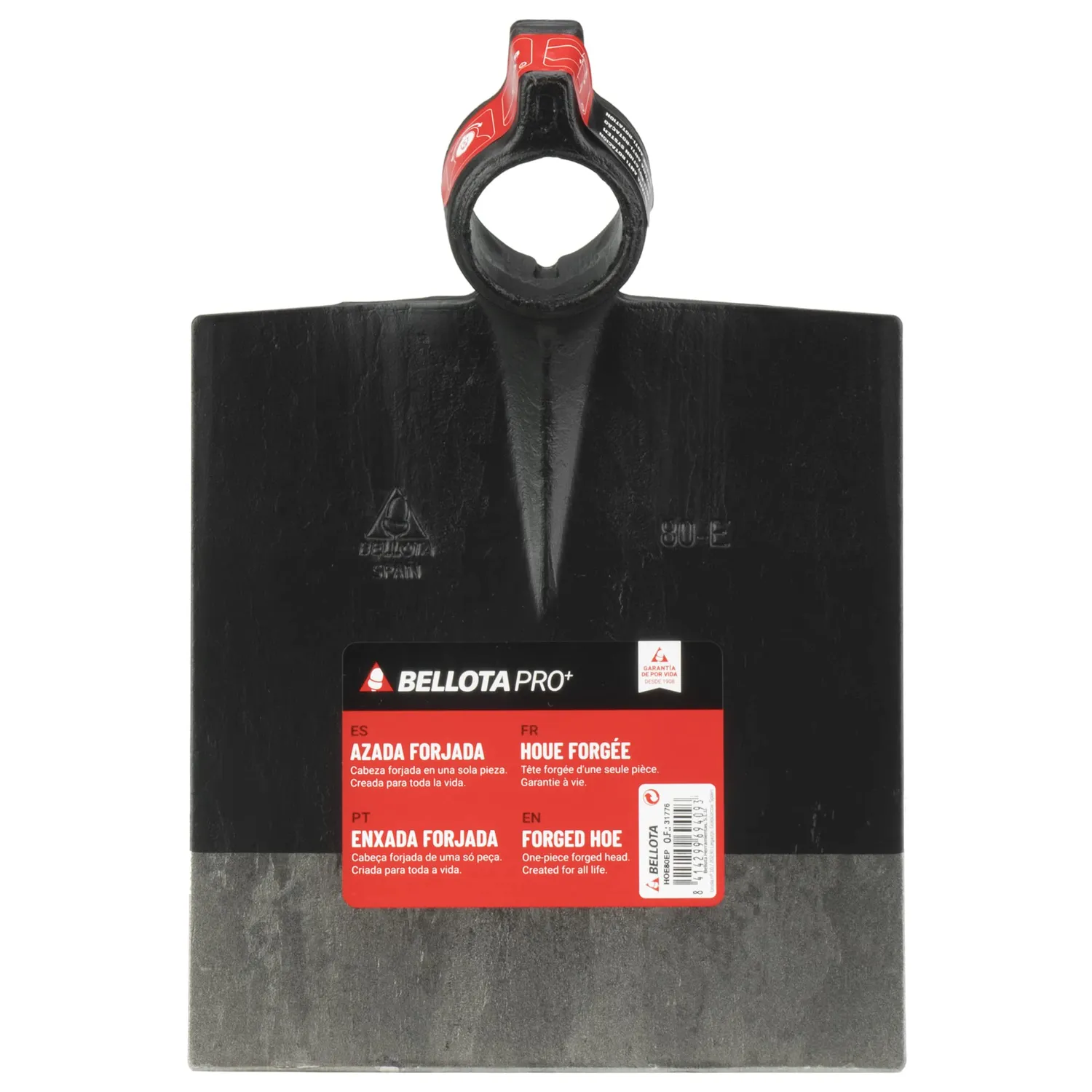 Bellota HOE80EP zappa quadrata taglio dritto per orto
