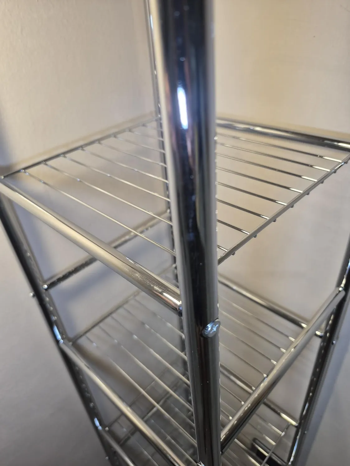 Amig Brisa Scaffale Bagno Acciaio 6 Ripiani Argento