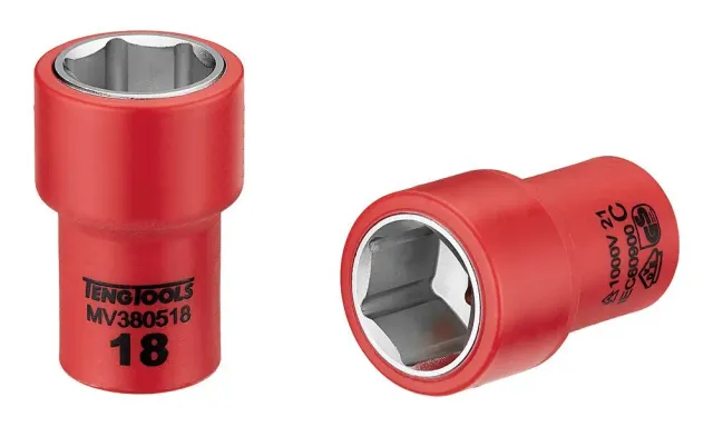 TengTools Bussola Isolata 3/8" 18mm per Elettricisti