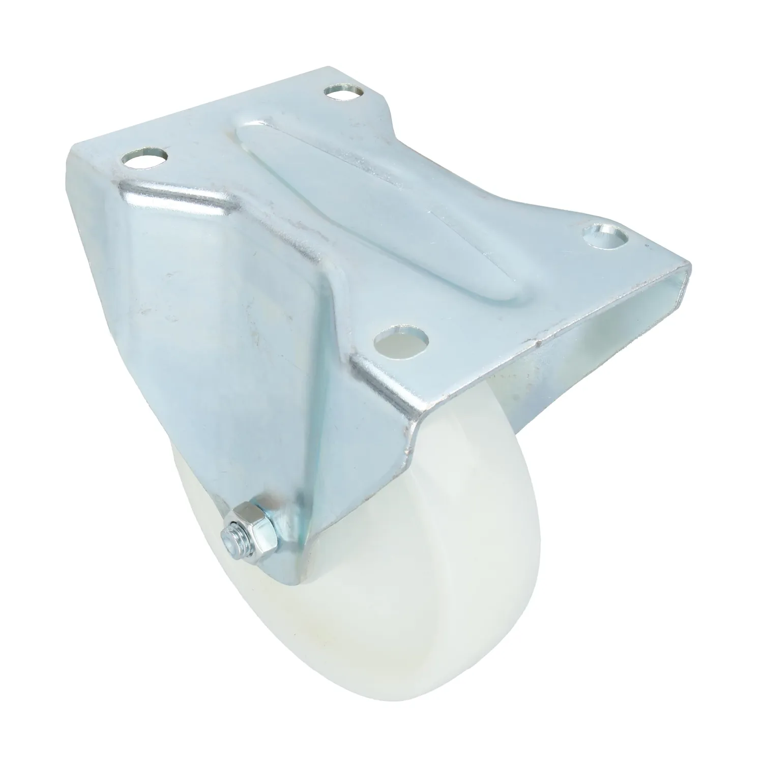 Amig Set 4 Ruote Fisse Bianche Ø 100 mm 200 kg