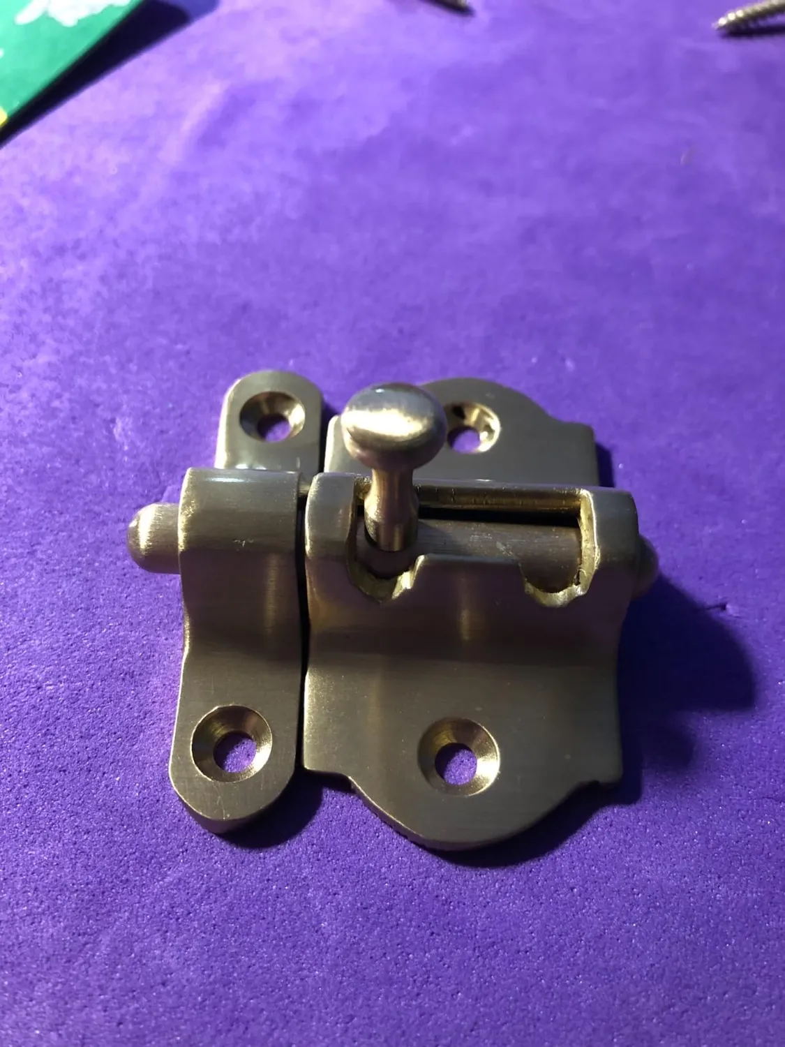 Amig 720 chiavistello porta 30x53 mm ottone dorato opaco