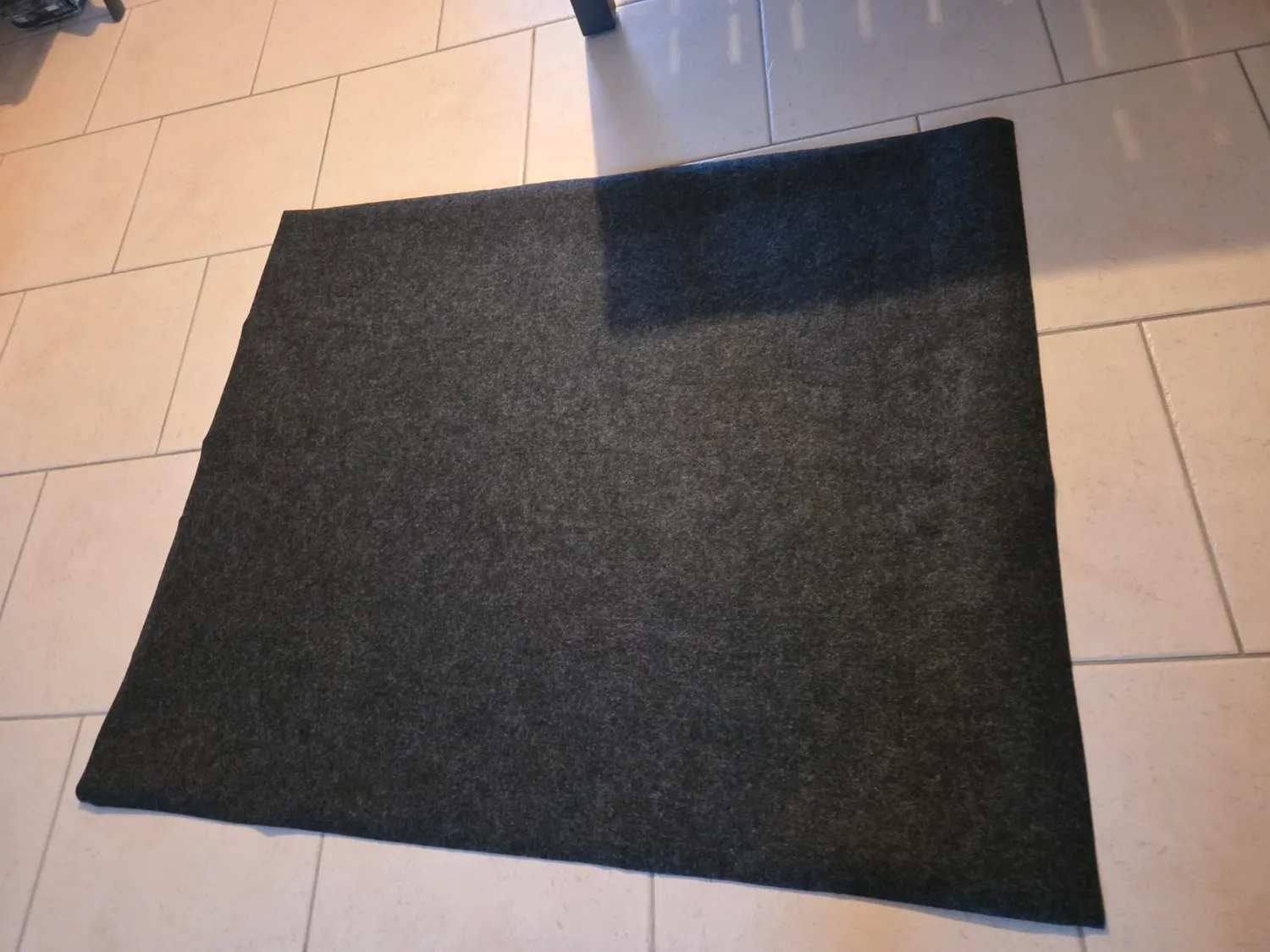 Amig tappetino barbecue 100x120 cm nero impermeabile