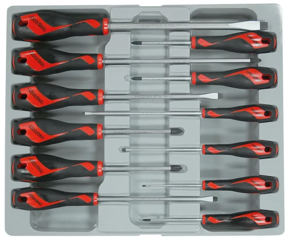 TengTools set cacciaviti misti 12 pezzi piatti PH PZ