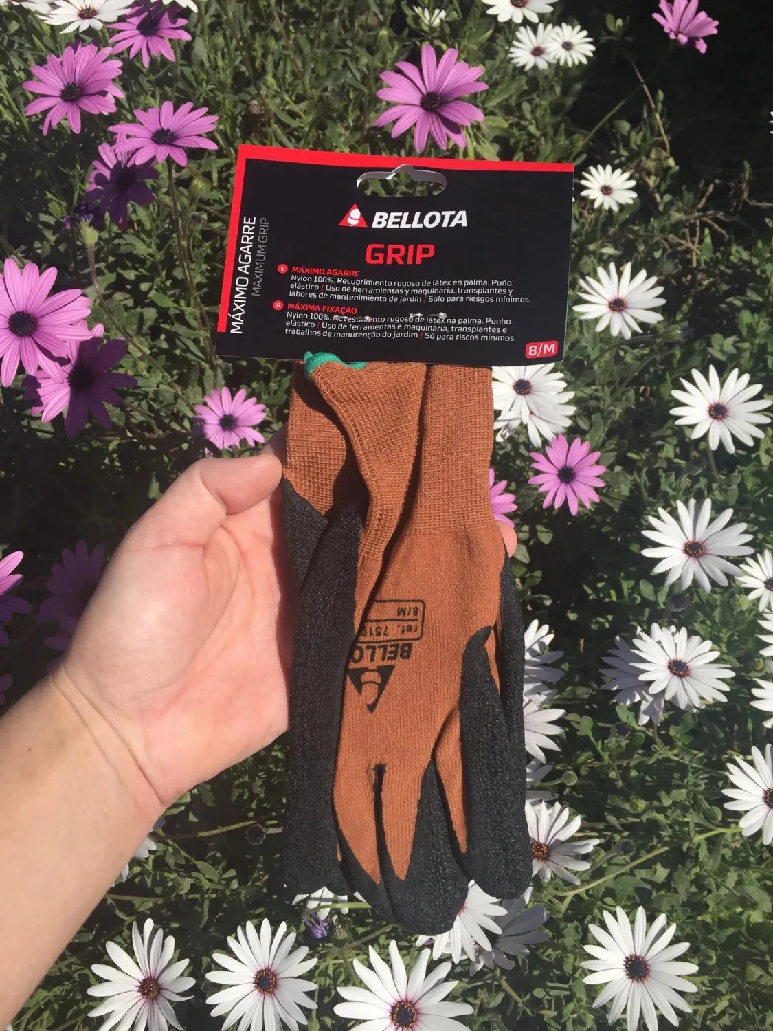 Bellota Grip 75102-9/L guanti lavoro L nylon resistente