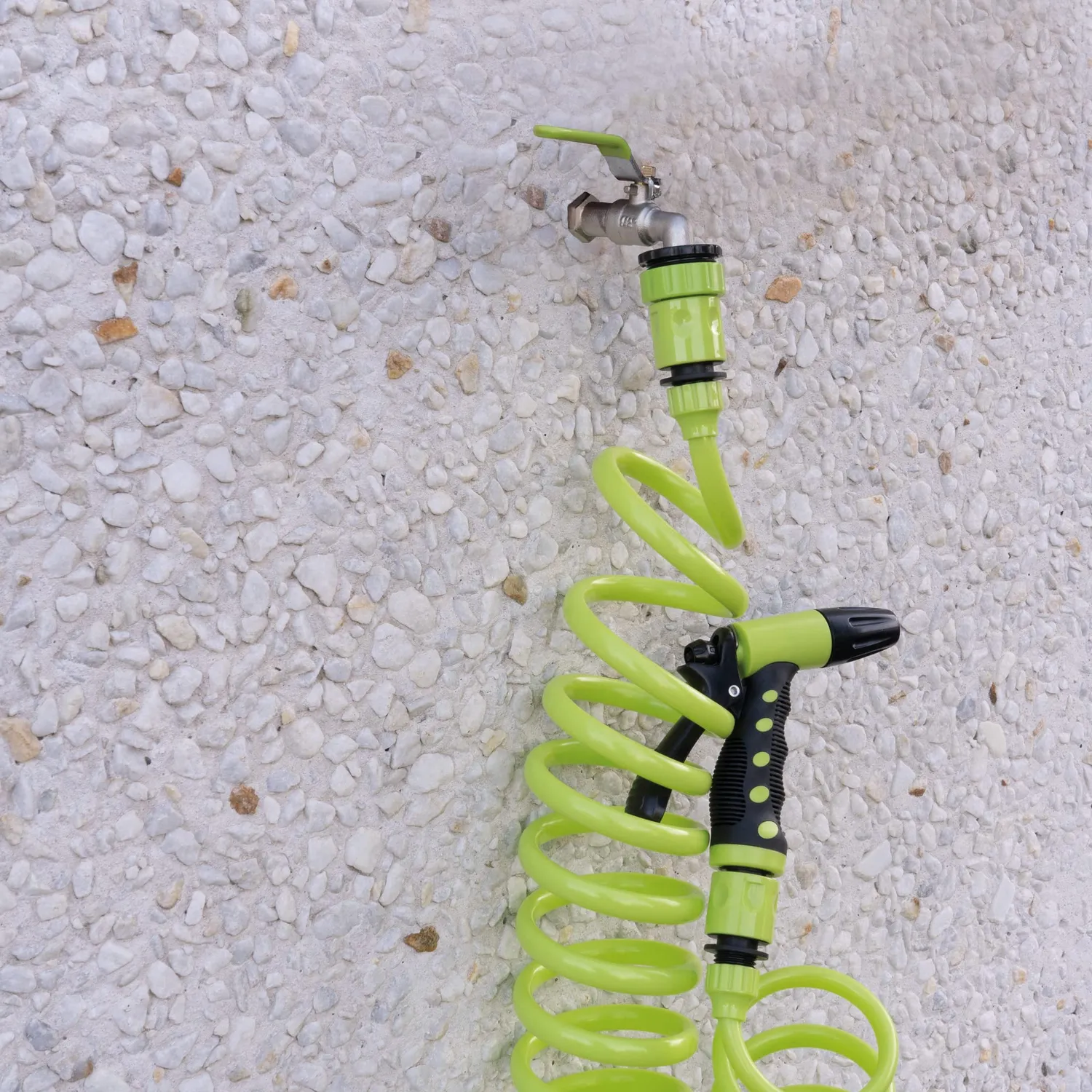 Amig tubo spirale 15 m con pistola verde kit