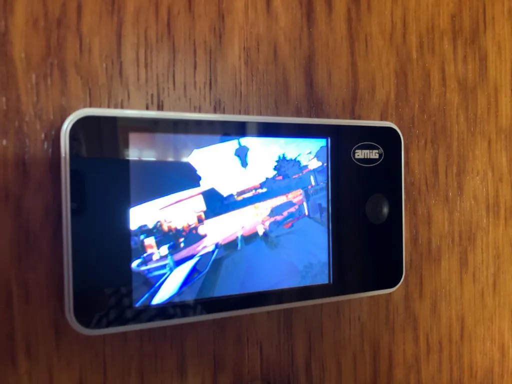 Amig DW 3.2 spioncino digitale argento 160°