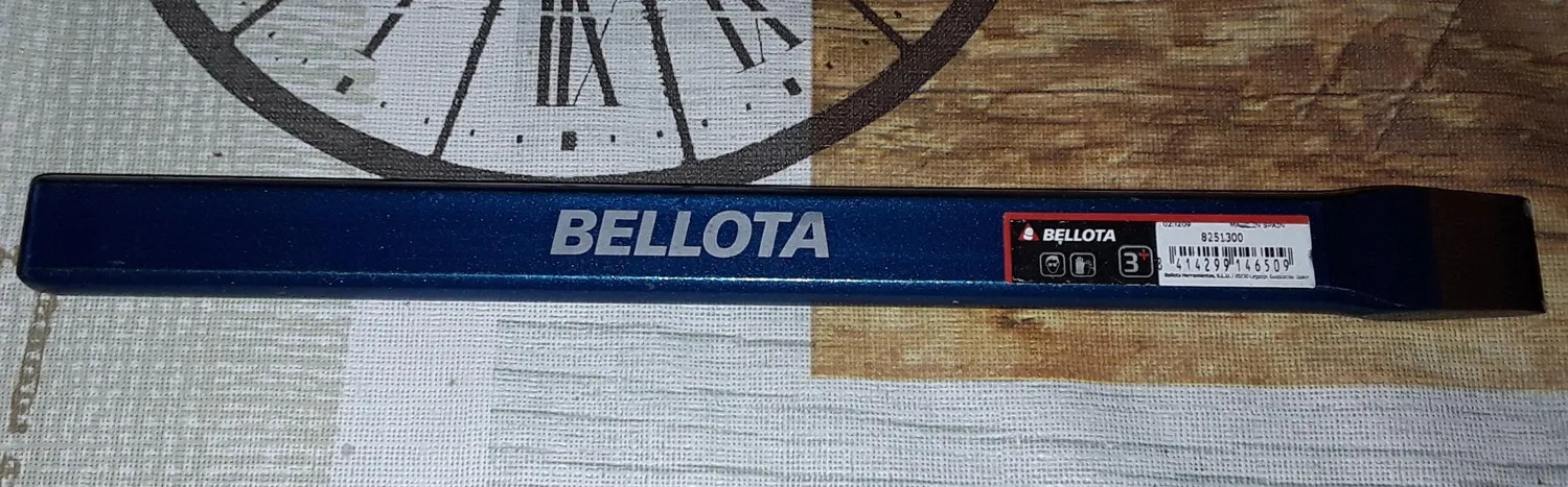 Bellota scalpello piatto 175 mm cromo vanadio muratore