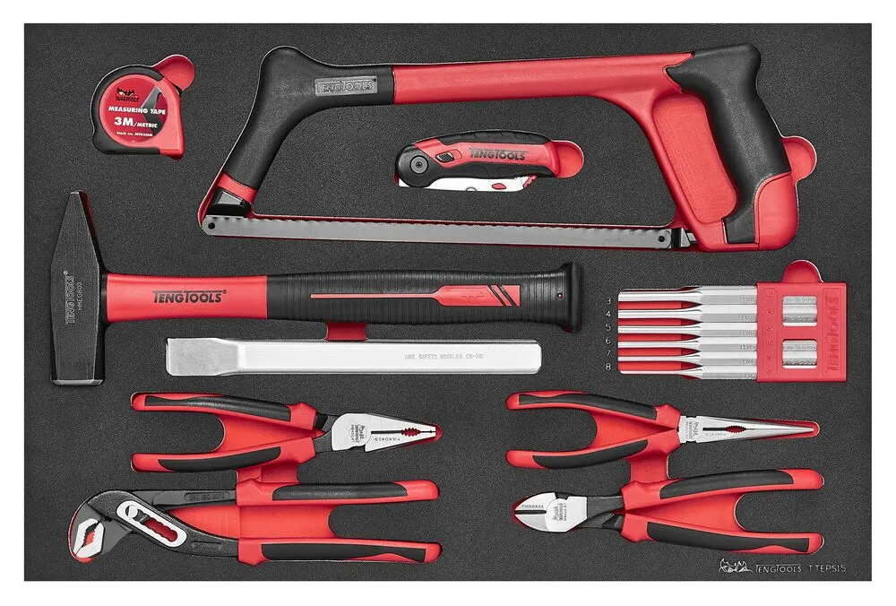 TengTools Set Utensili 15 Pezzi FOAM4X4 EVA