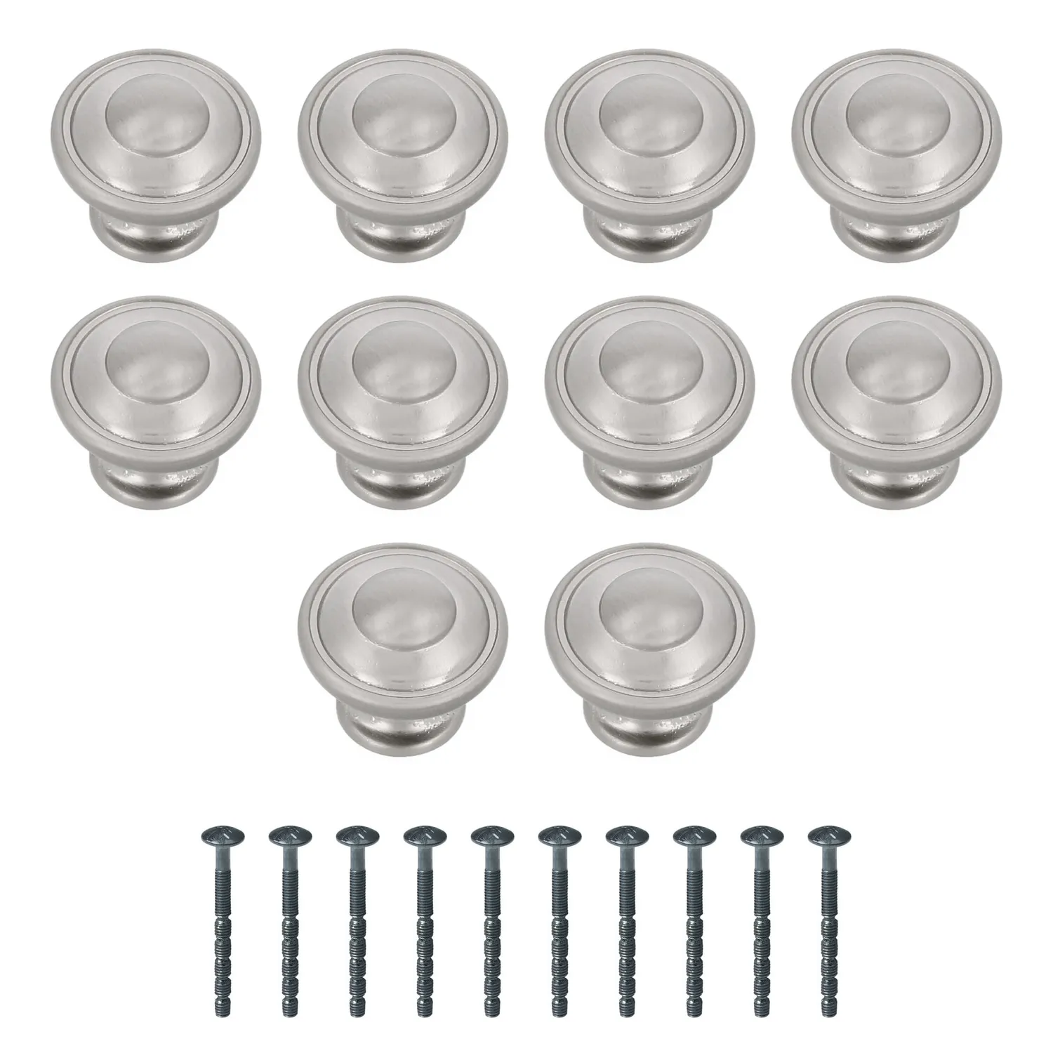 Amig 809 pomelli mobili oro spazzolato Ø30 mm 2 pz