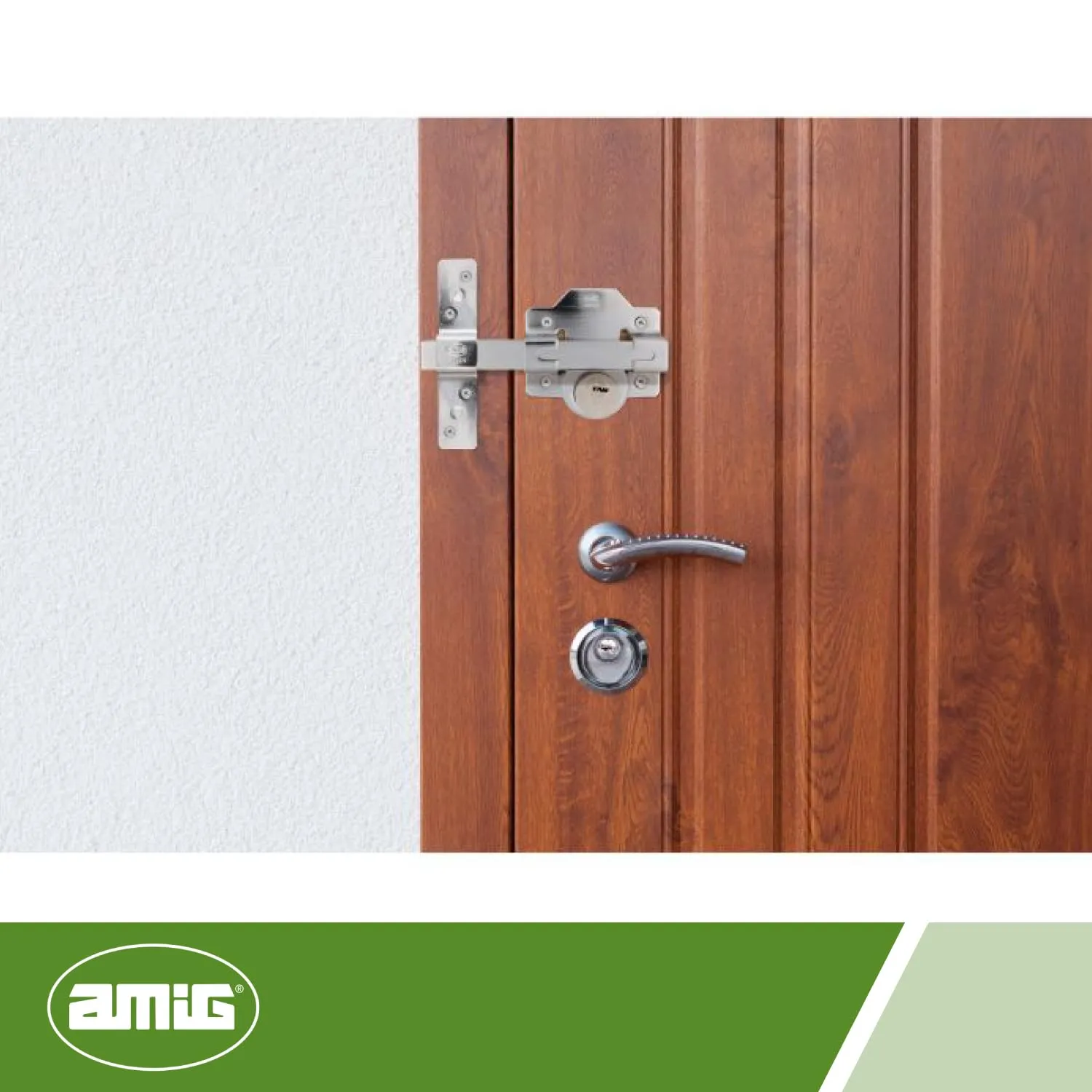 Amig serratura sovrapposizione 105x170 mm cromata