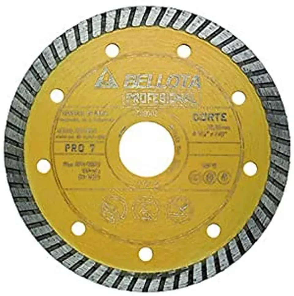 Bellota Generale Edilizia Segmentato mola diamantata Pro 7 mm