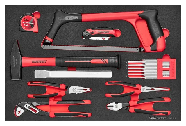TengTools Set Utensili 15 Pezzi FOAM4X4 EVA