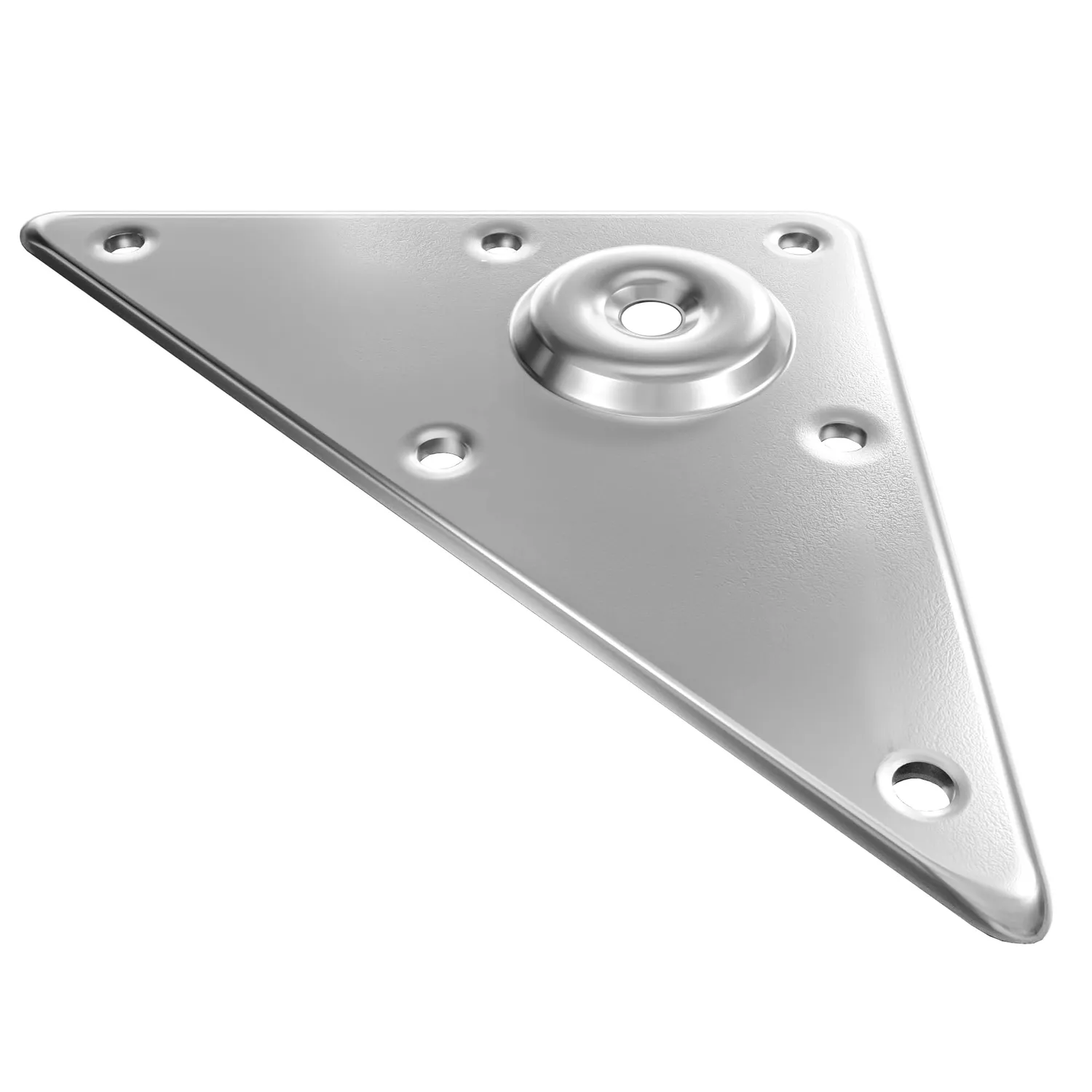 Amig Supporto Gambe 30-33 Piastra 125 mm Nichelato