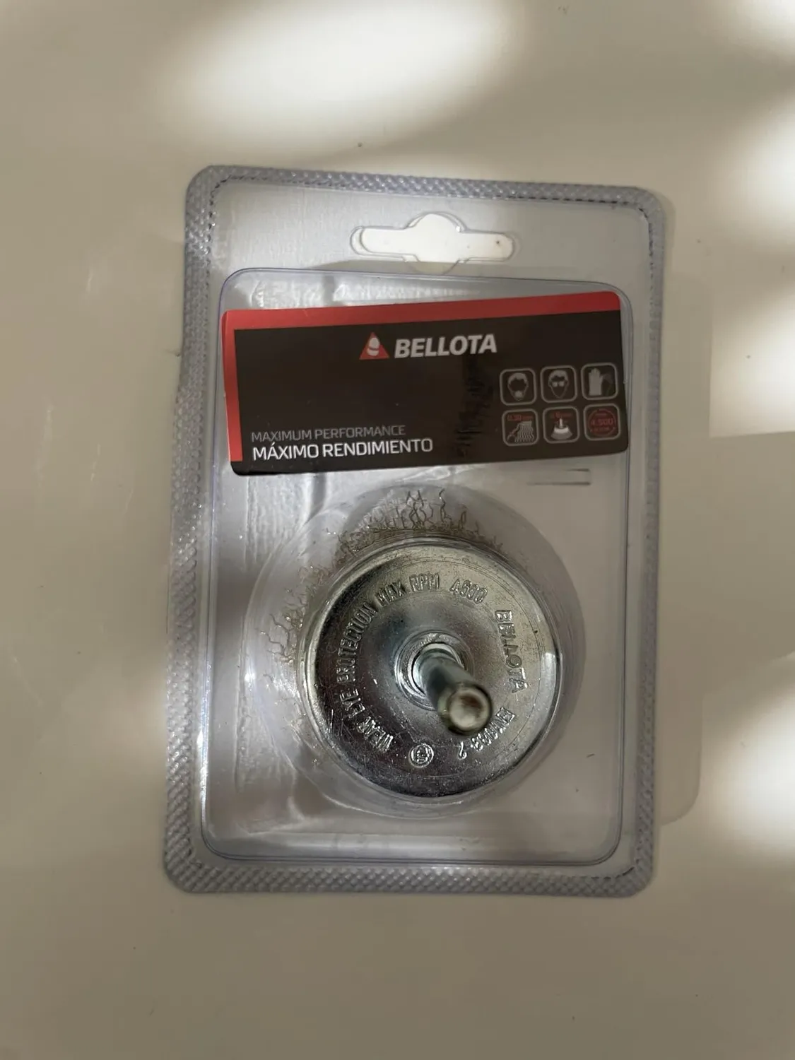 Bellota 50808-50 spazzola trapano tazza acciaio