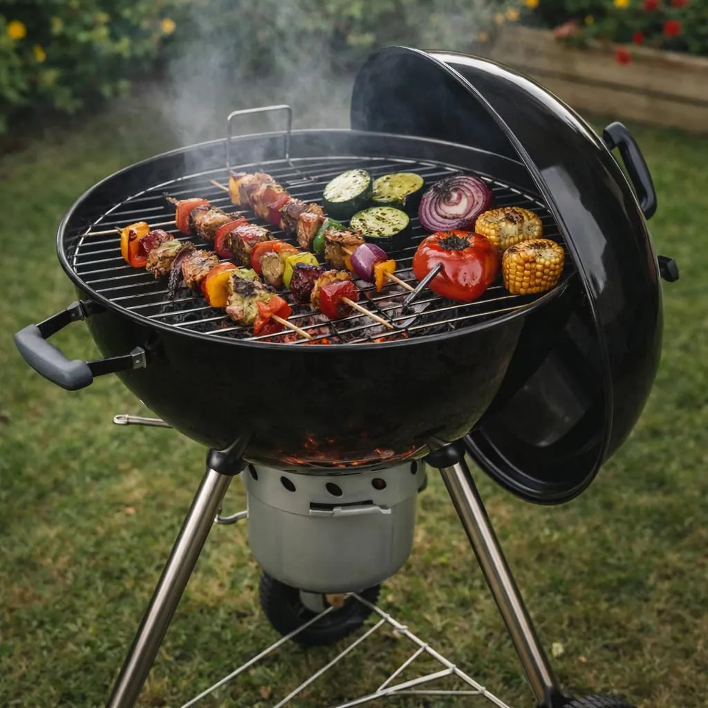 Amig Fireplus Barbecue Carbonella Rotondo Coperchio 53,5 cm