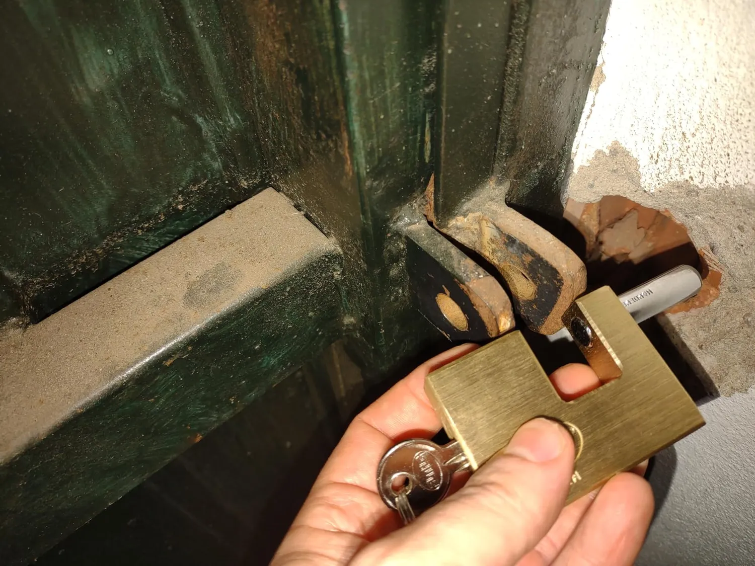Amig lucchetto 60 mm ottone opaco