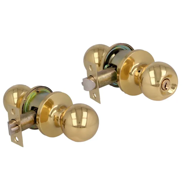 Amig pomolo sfera con chiave ottone dorato lucido 60/70 mm