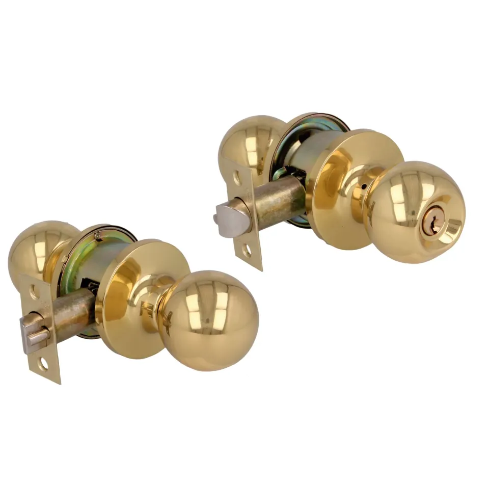 Amig pomolo sfera con chiave ottone dorato lucido 60/70 mm