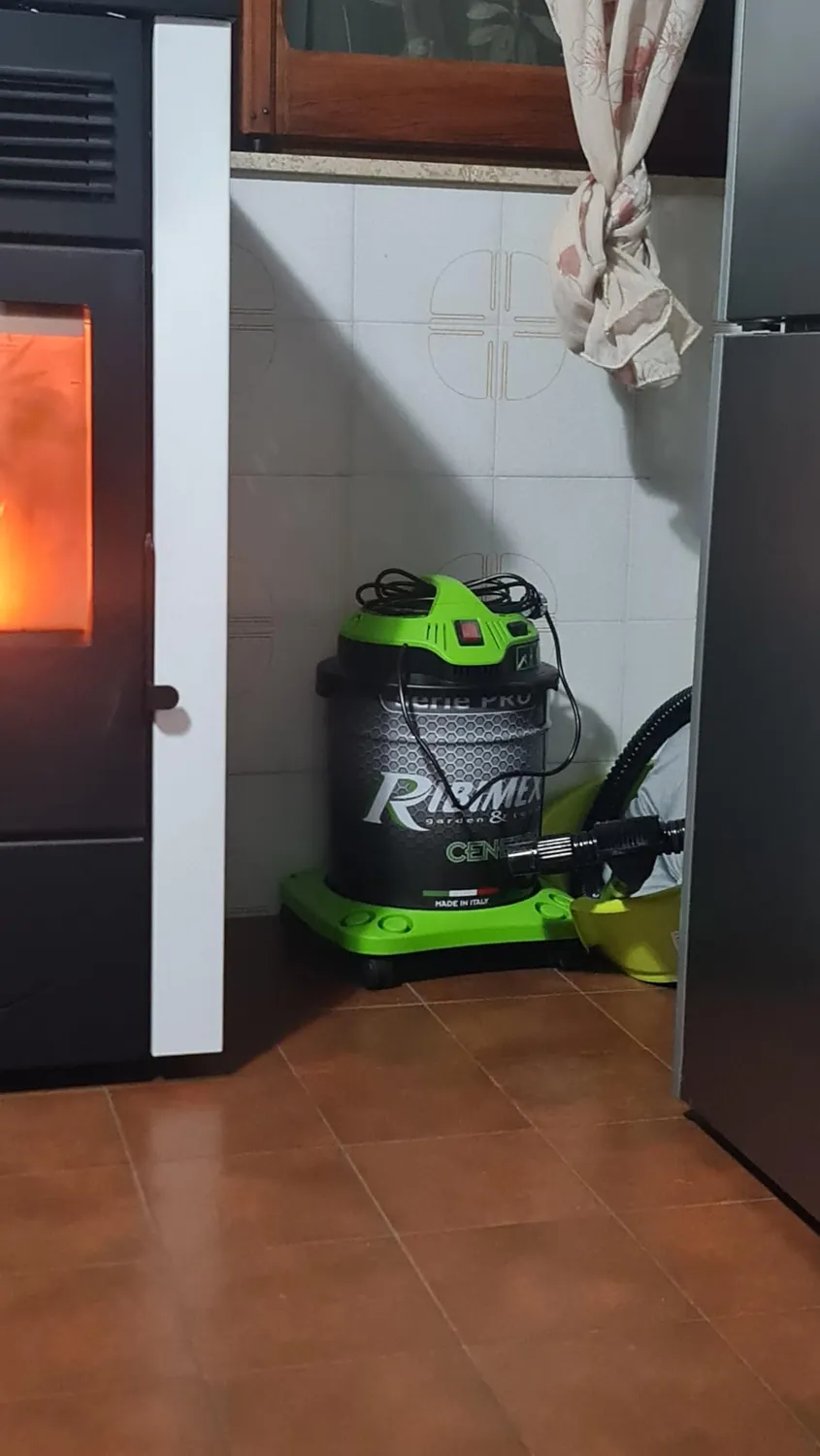 Ribimex Cenetop Pro aspiracenere 18 L 1200W soffiante