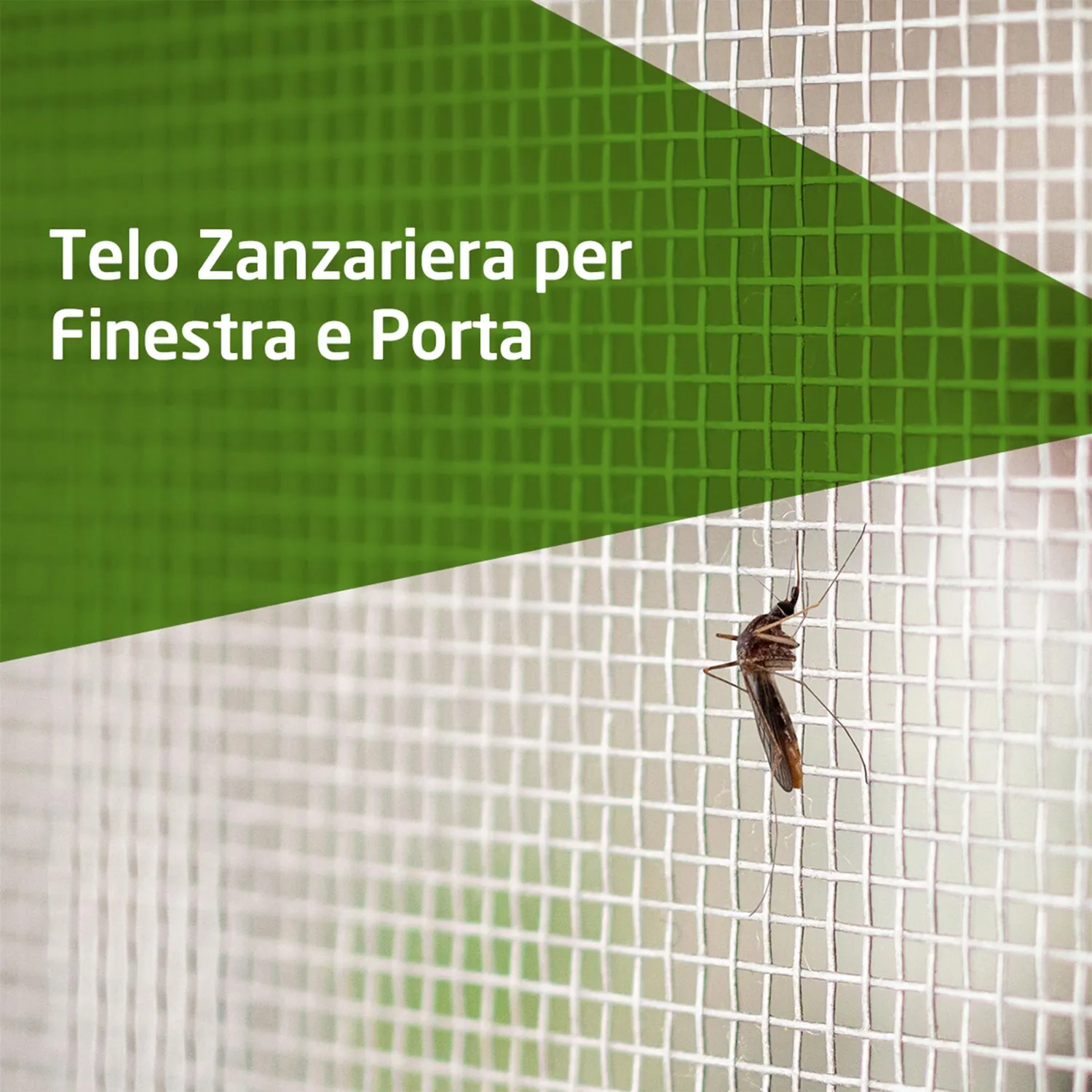 Amig Telo Zanzariera Fibra Vetro 120x300 cm Bianco