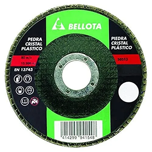 Bellota Stone disco lamellare 115 mm pietra grana SIC