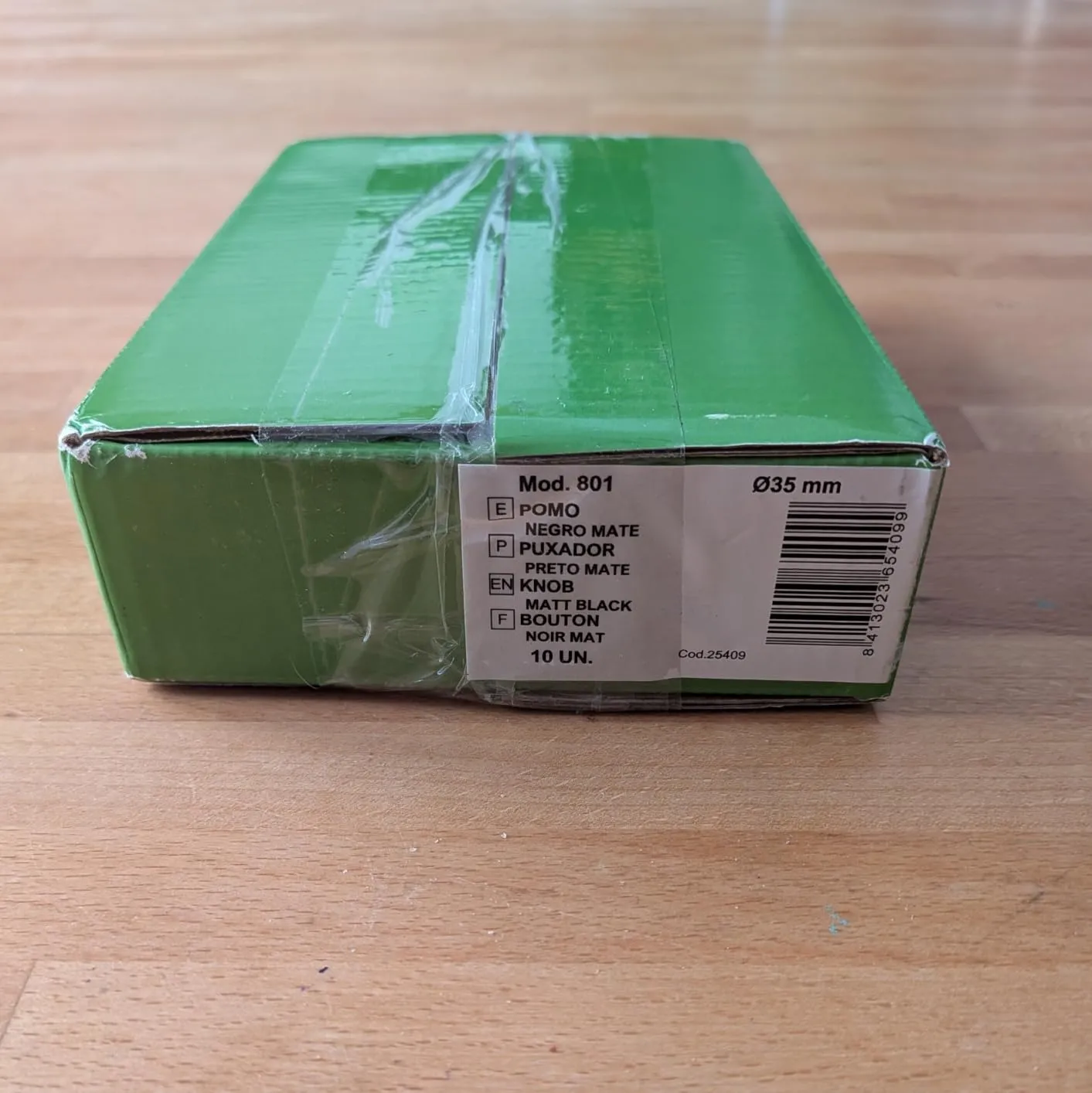 Amig 801 pomello mobili Ø35 mm nichel spazzolato 2 pezzi