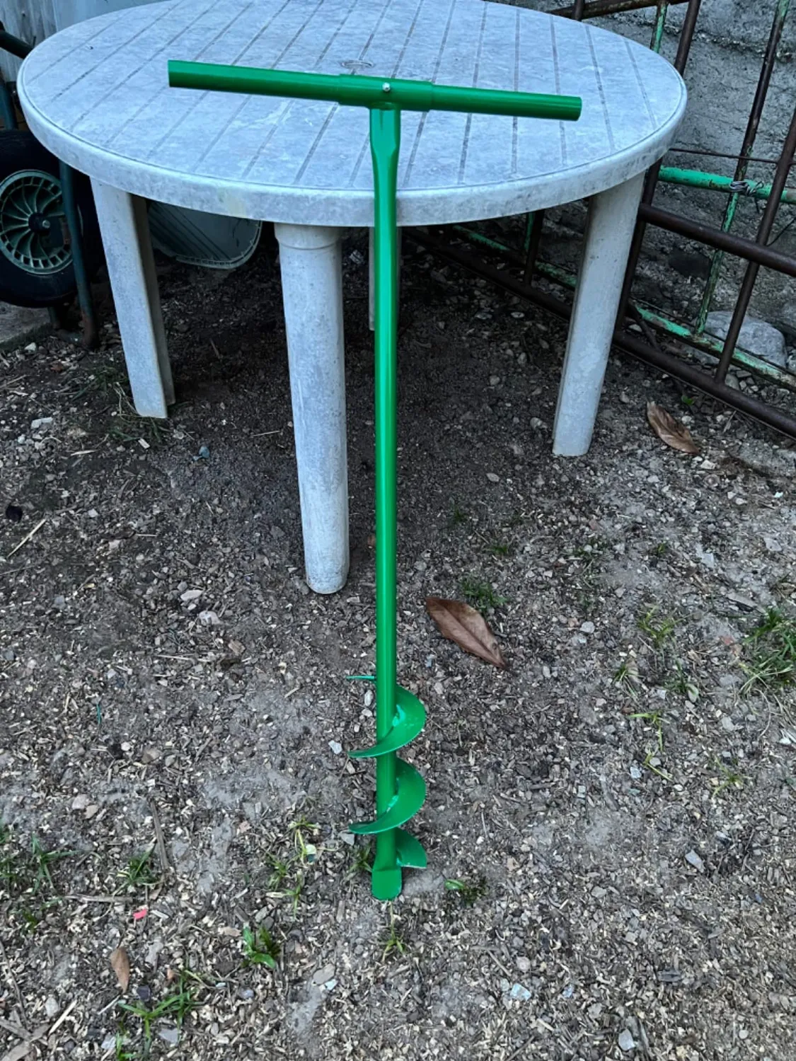 Ribimex Trivella Manuale Terreno Ø 15 cm Antiscivolo