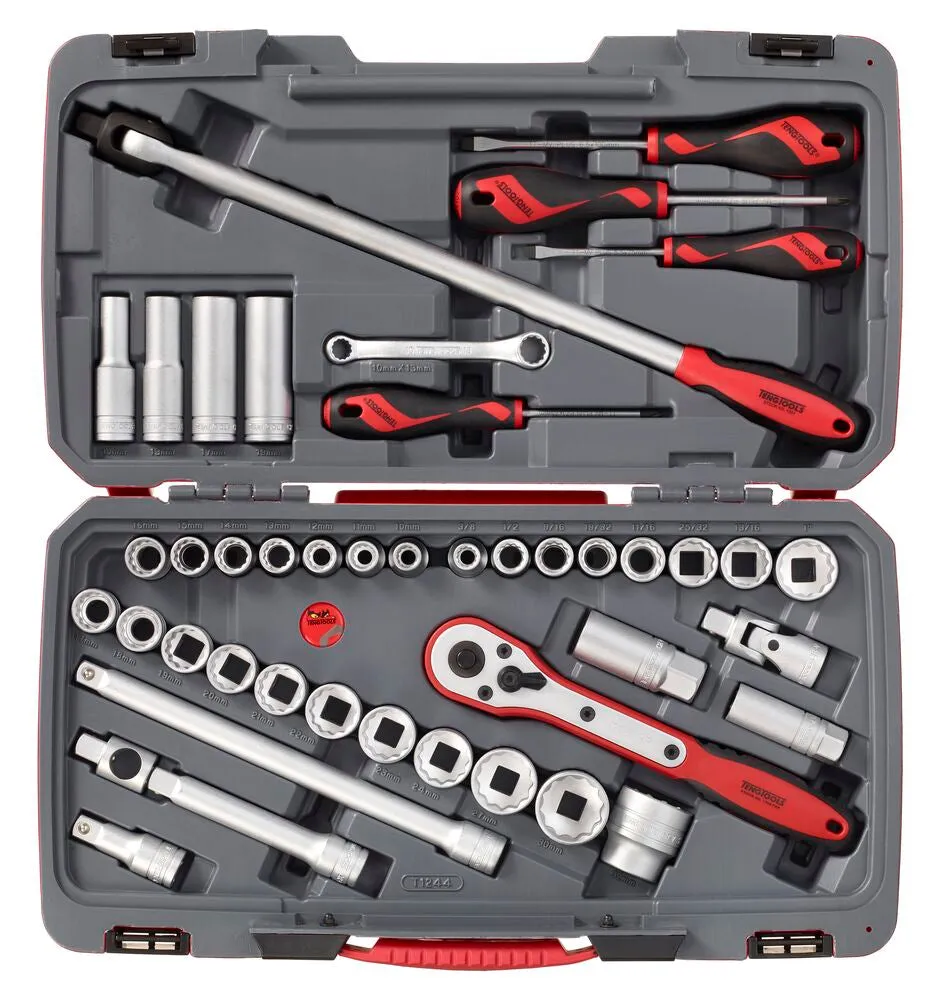 TengTools Mecca Pro 1/2 Set Chiavi Bussola 44 Pezzi mm/AF