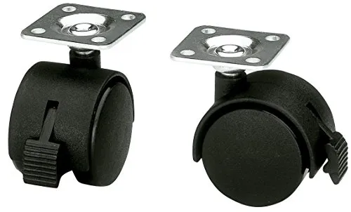 Amig 1504 Ruota Mobili 50 mm Nylon Nera