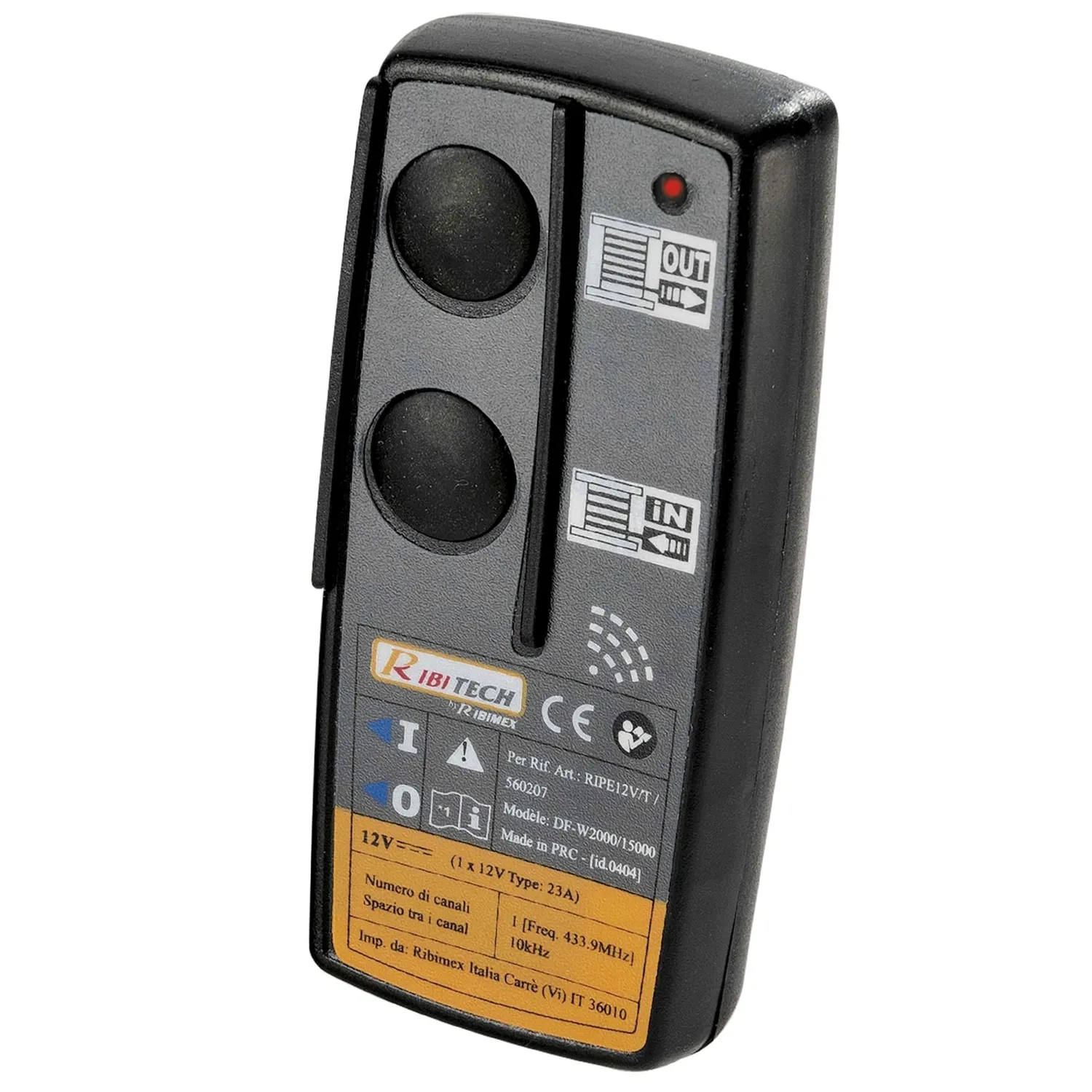 Ribimex verricello elettrico 12 V 5T con telecomando