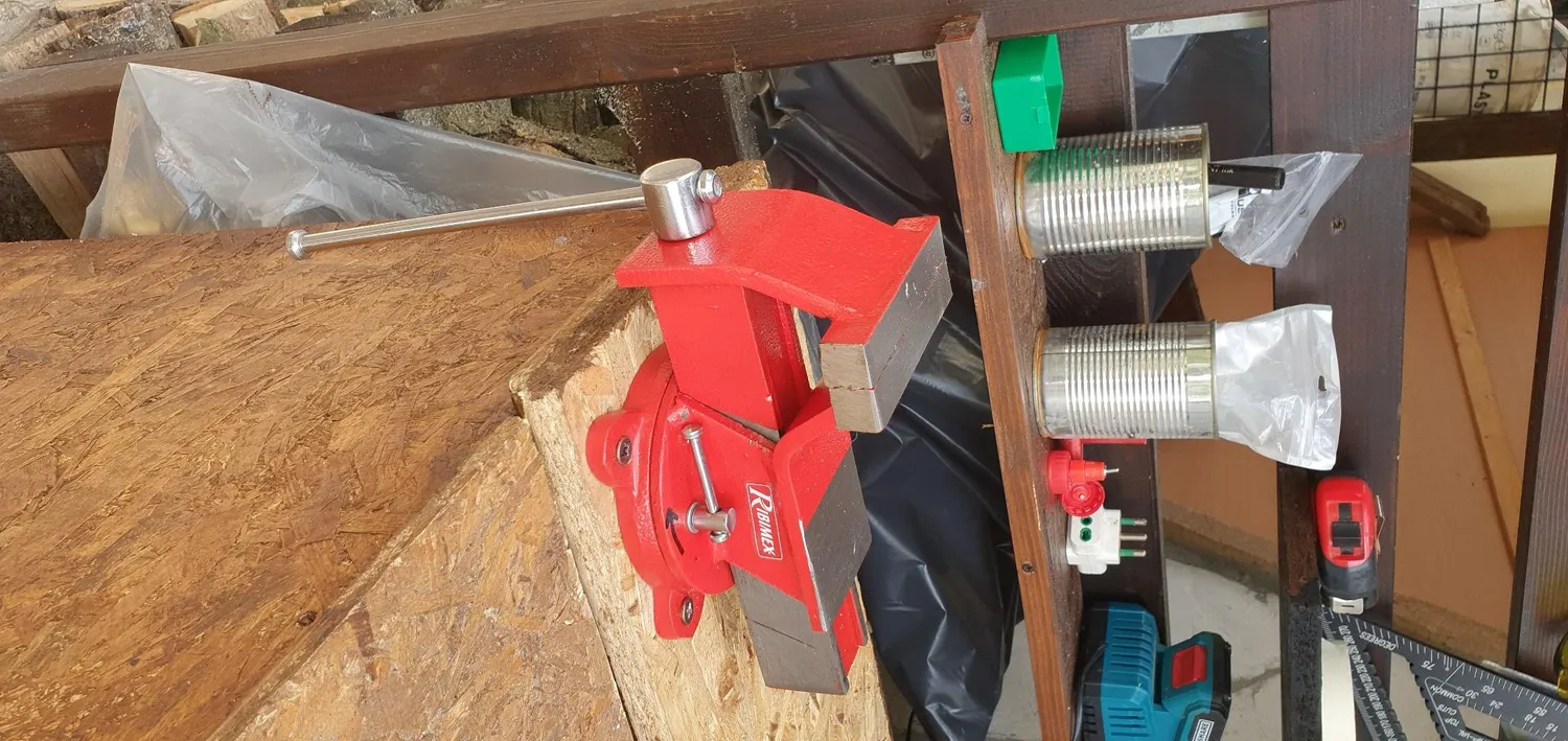 Ribimex PRETAU125/A morsa da banco 125 mm acciaio