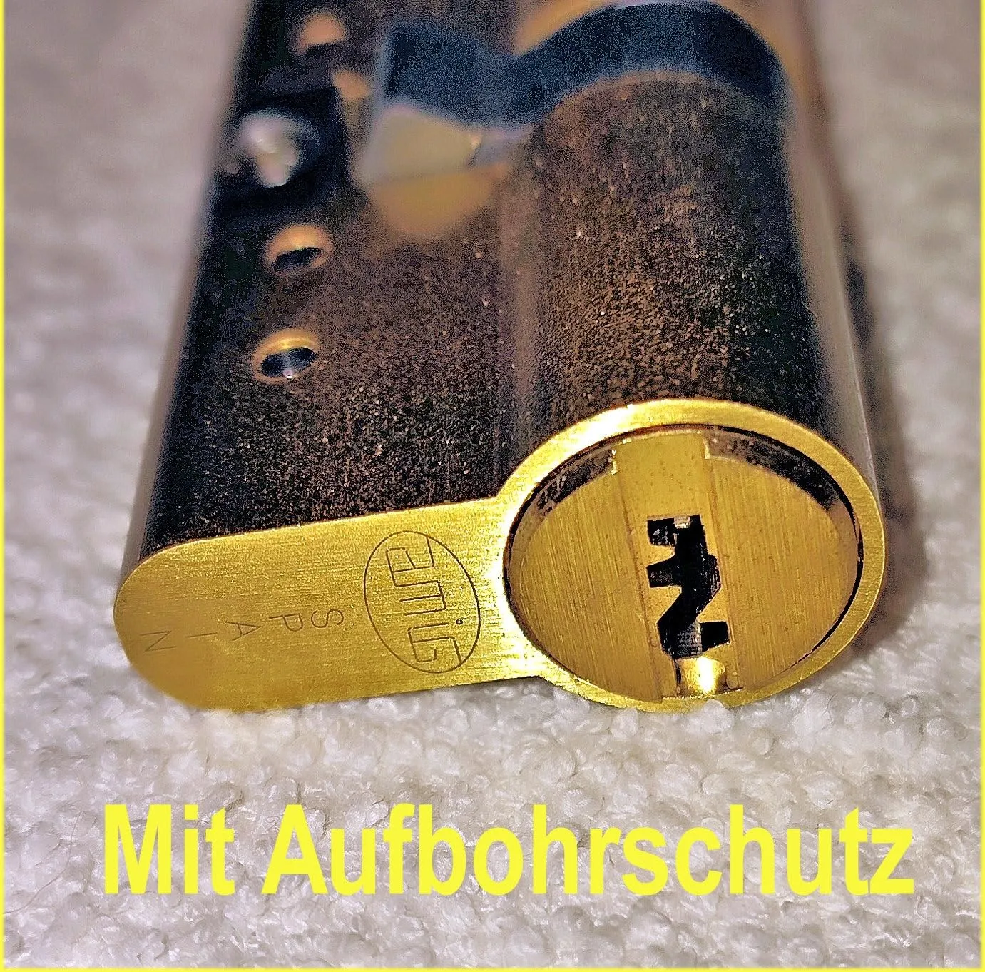 Amig cilindro sicurezza 66 mm 31-35 oro opaco 5 chiavi