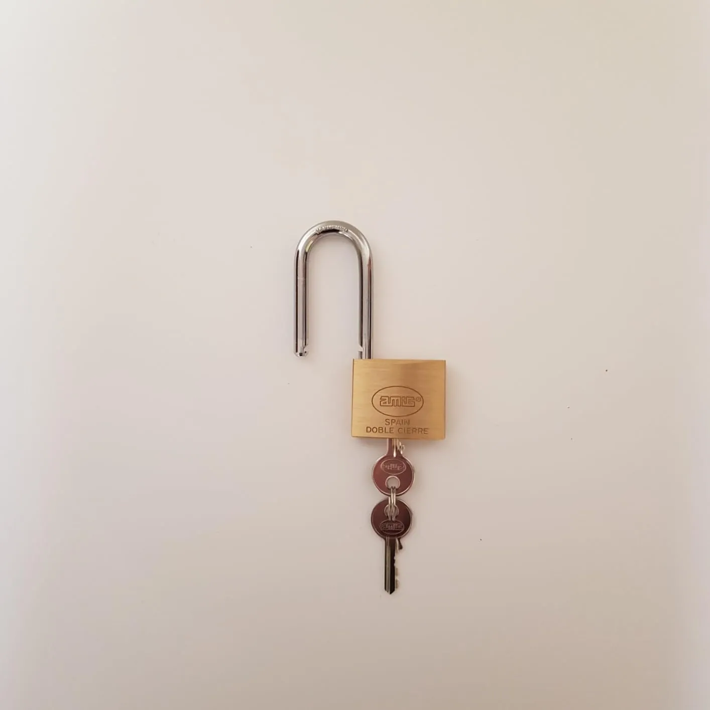 Amig lucchetto di sicurezza ottone 25 mm arco acciaio