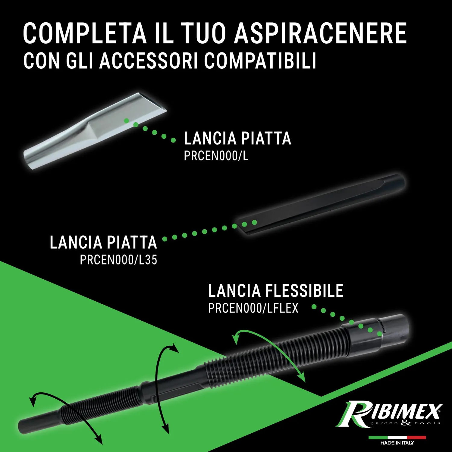 Ribimex Cenerill 18 L aspiracenere 1000 W