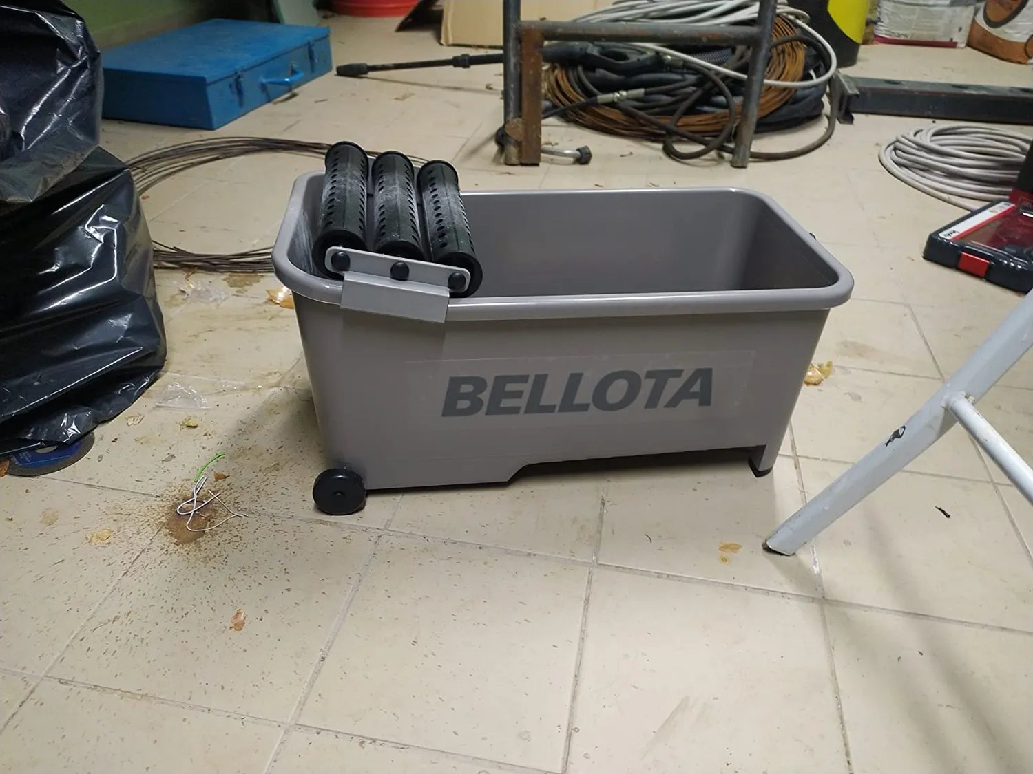 Bellota 58003 vasca lavaggio piastrelle 20 L con rulli
