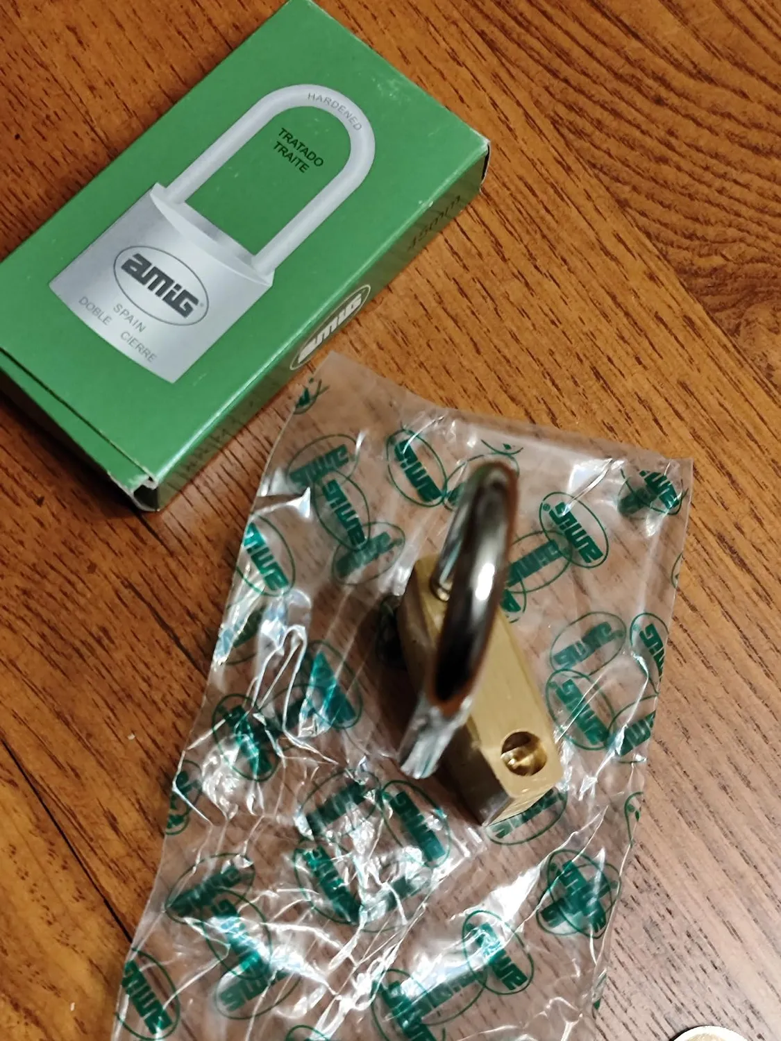 Amig lucchetto di sicurezza ottone 25 mm arco acciaio