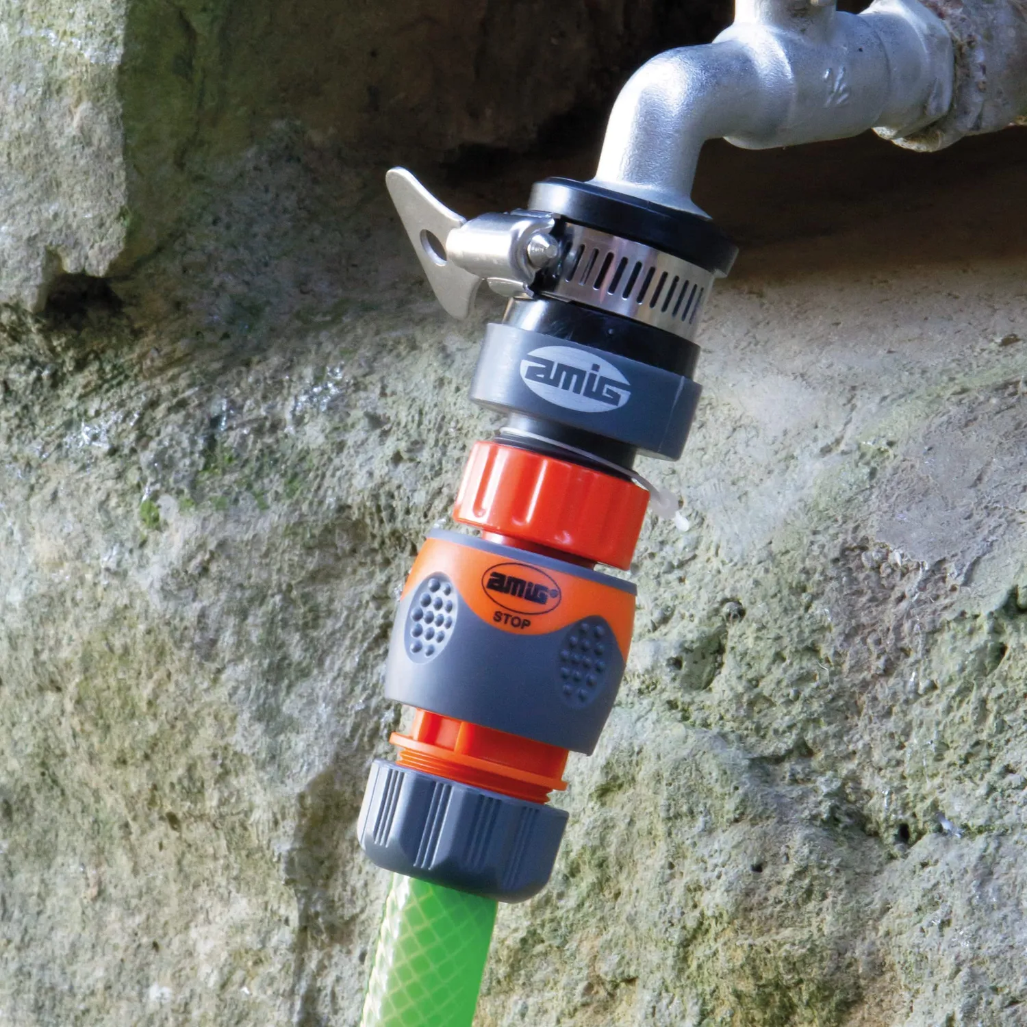 Amig R04 Plus adattatore tubo rubinetto arancione