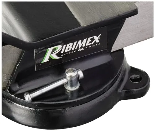 Ribimex PRETAU125/A morsa da banco 125 mm acciaio