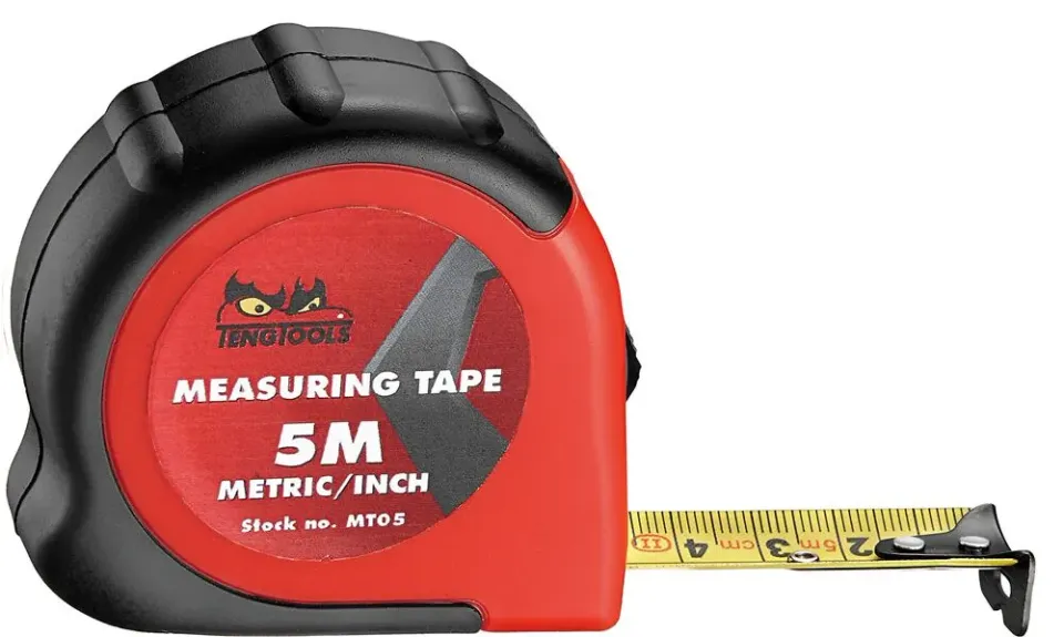 TengTools Metro a Nastro 5m Flessometro Pollici