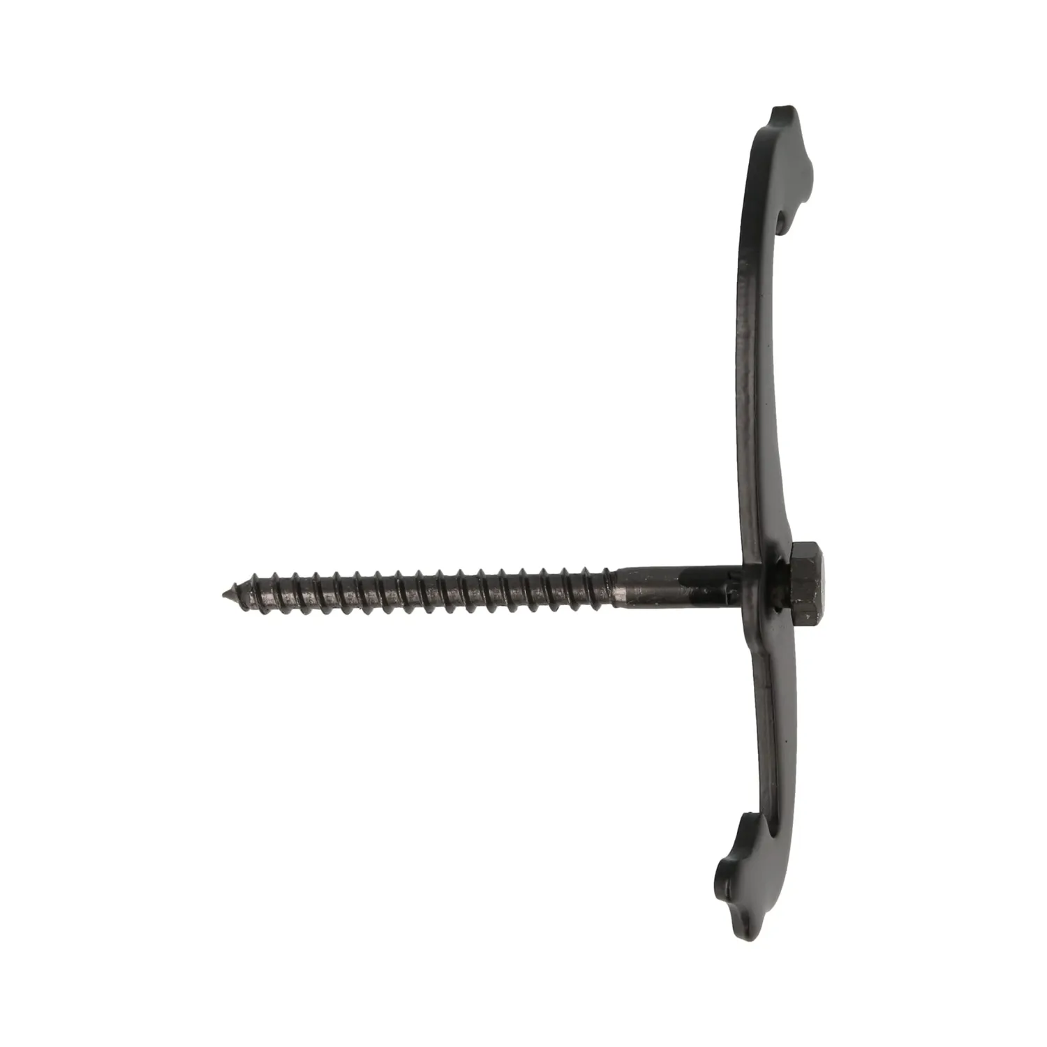 Amig fermaposte a spirale Mod.1 nero opaco 15 cm singolo