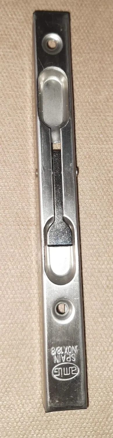 Amig catenaccio incasso 162x17 mm acciaio opaco