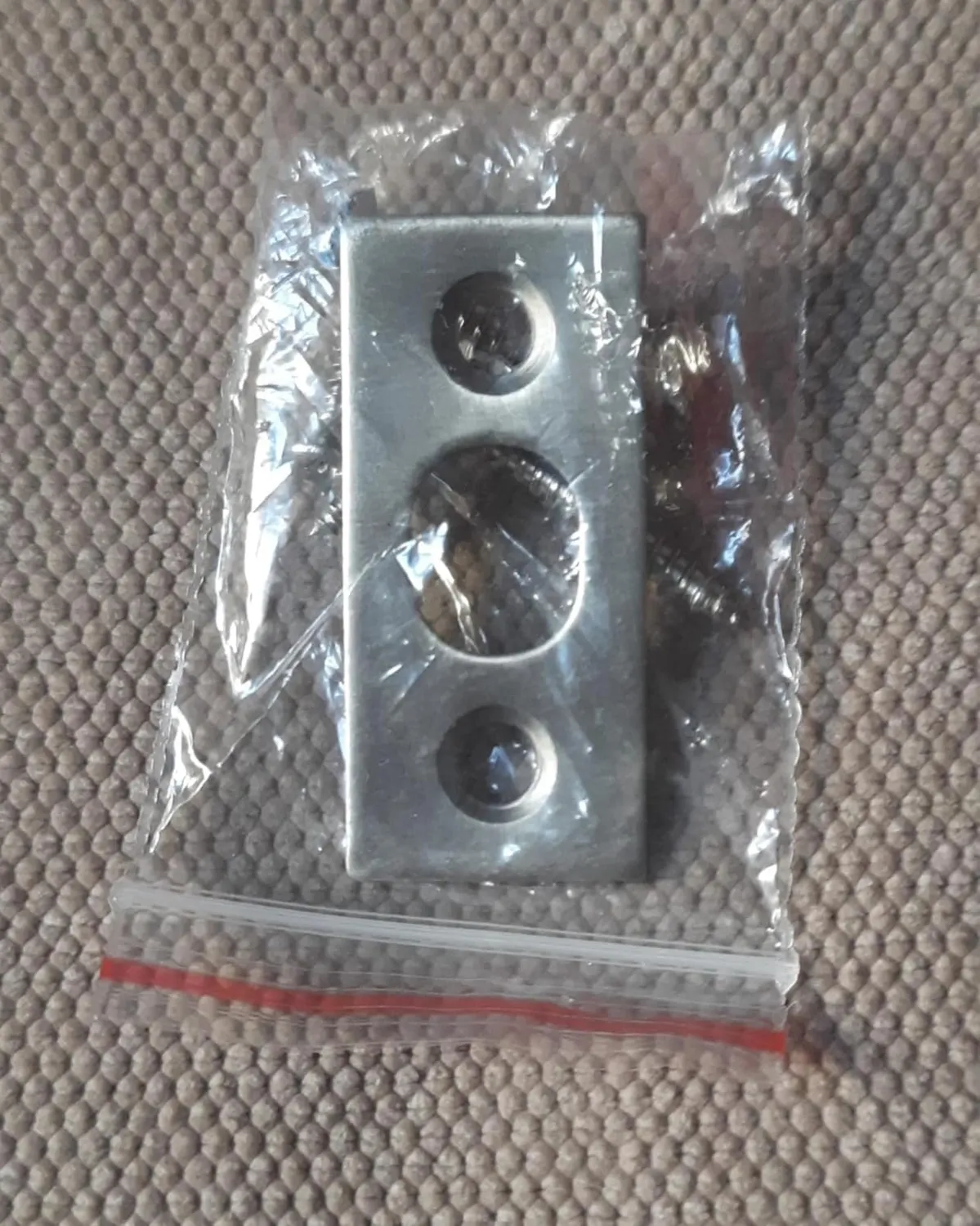 Amig catenaccio incasso 162x17 mm acciaio opaco