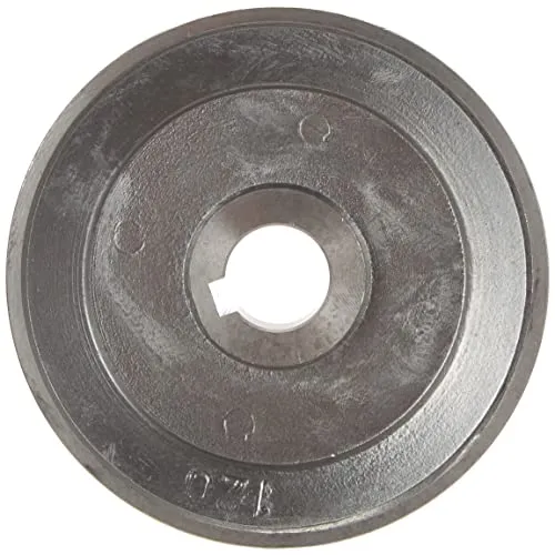 Ribimex Puleggia Alluminio Diam 120 Asse 24 mm