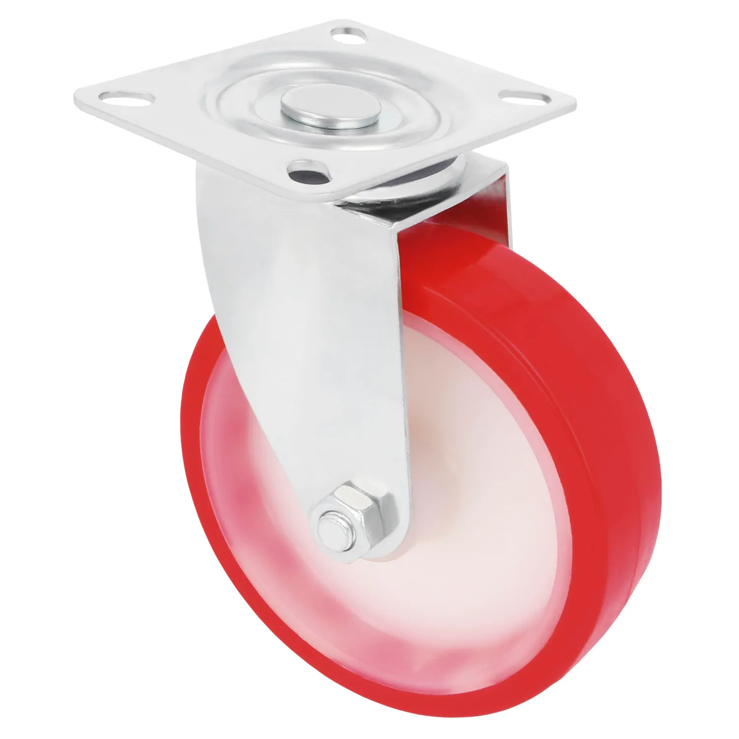 Amig Set 4 Ruote Girevoli Ø 125 mm Piastra 170 kg