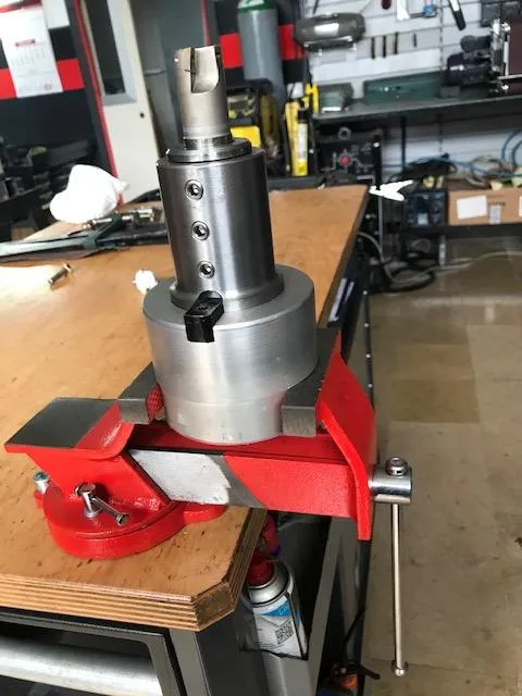 Ribimex PRETAU125/A morsa da banco 125 mm acciaio