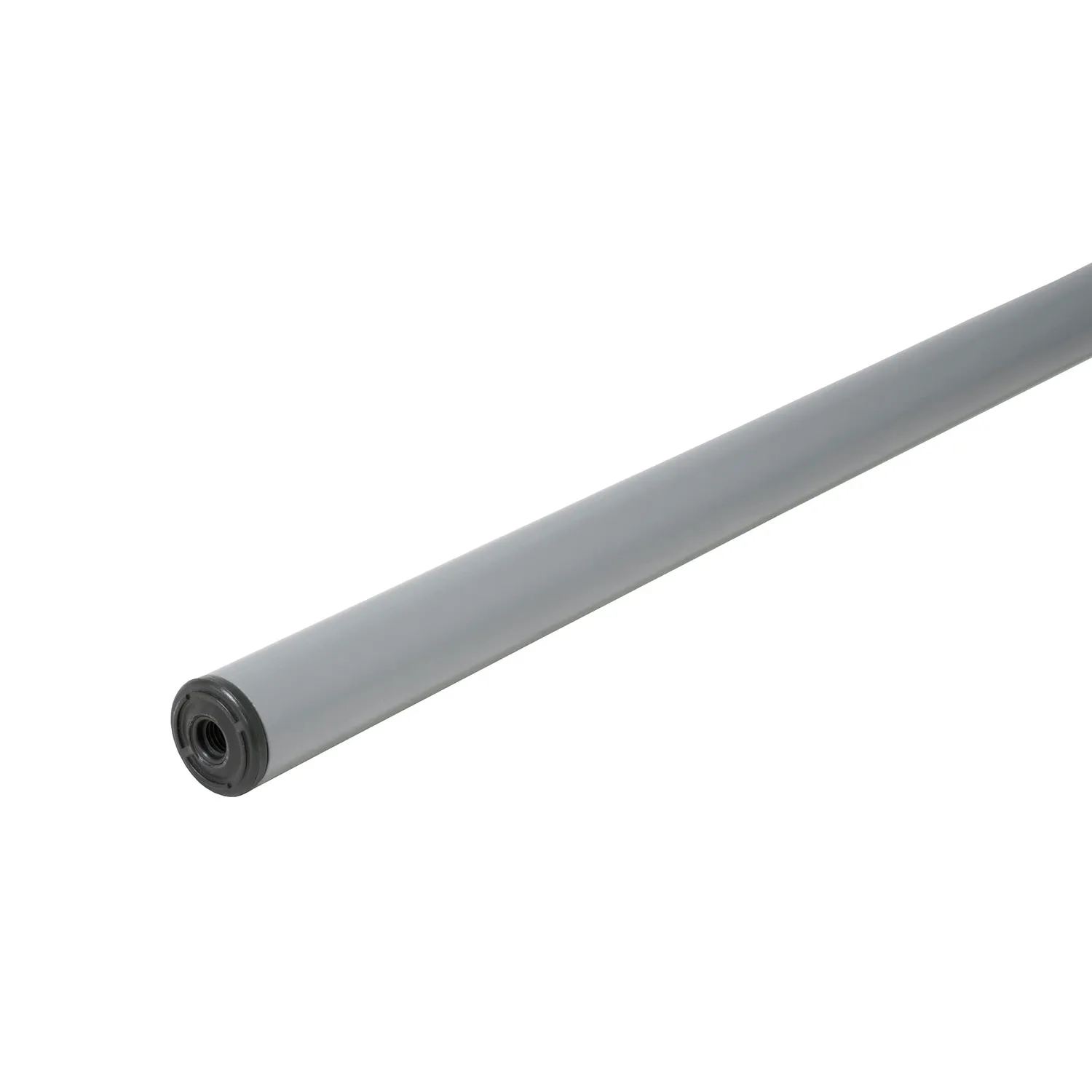 Amig gamba rotonda acciaio argento 30x400 mm con viti