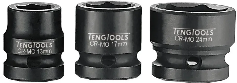 TengTools Bussola a Impulsi Corta 1/2" 14 mm